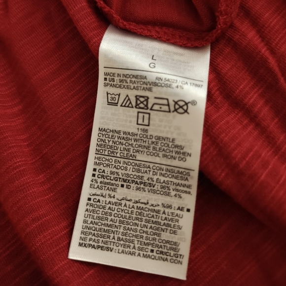 Maternity long sleeve top size large - Picture 3 of 4